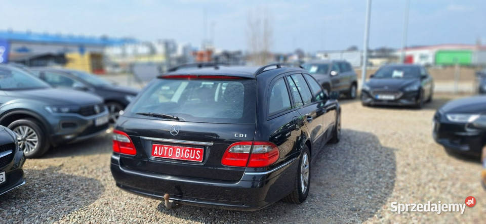 Mercedes E 220 automat elegance lift W211 isofix Lębork