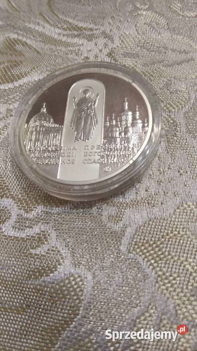 Srebrny medal z Ojcem Świętym małopolskie