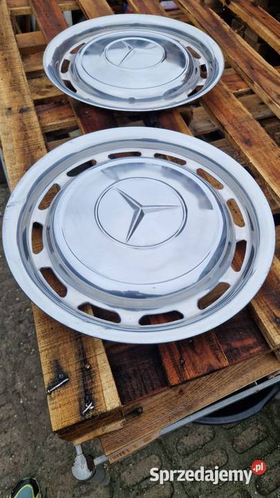 Kołpaki metalowe chromowane oryginał mercedes 14 Pozostałe Wrocław