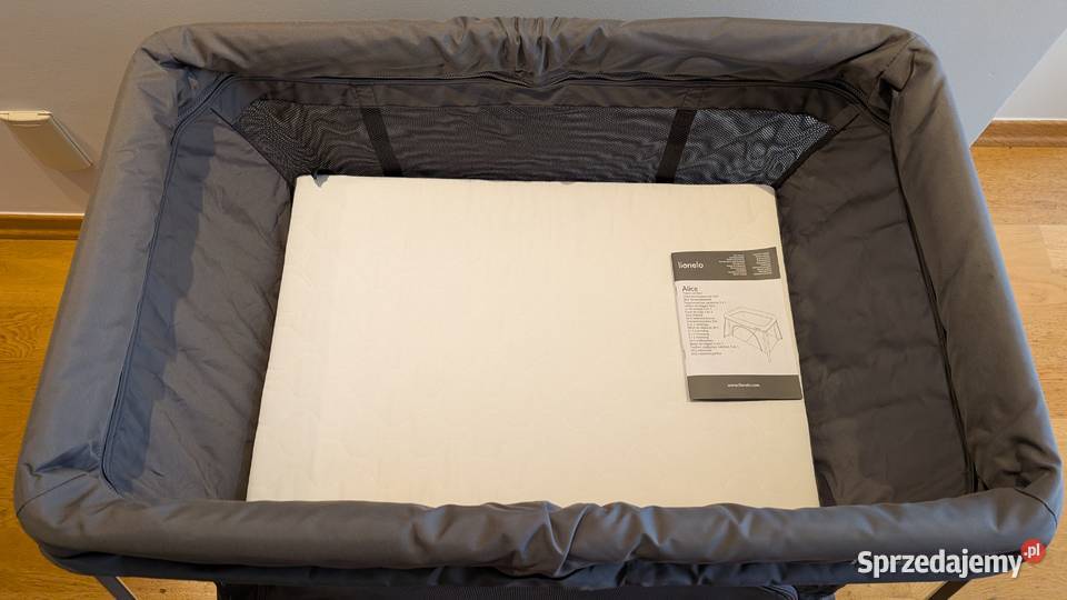 Łóżeczko dziecięce kojec 3w1 Lionelo ALICE GREY Jadowniki sprzedam
