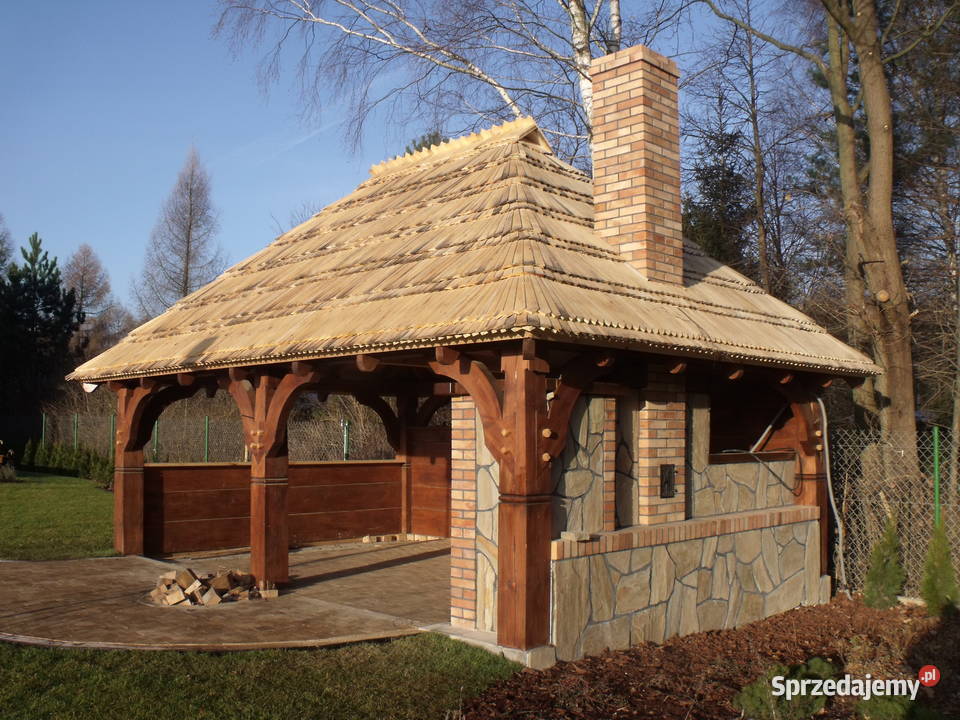 altana drewniana 4x6m garaż altanka Lublin
