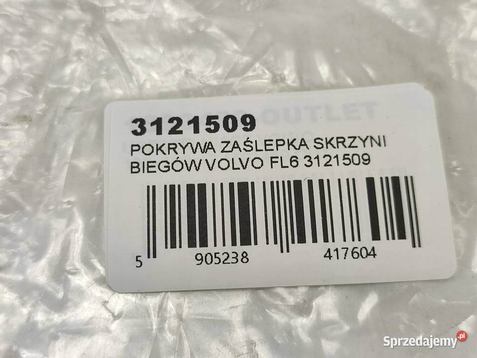 POKRYWA ZAŚLEPKA SKRZYNI BIEGÓW VOLVO FL6 NOWA