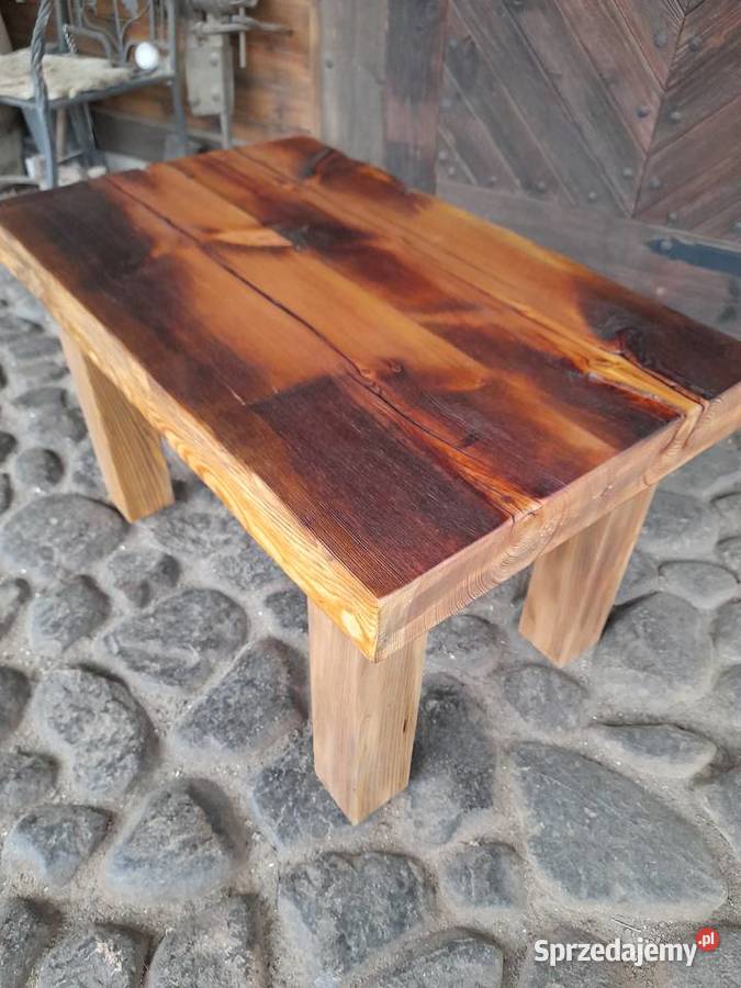 Stolik kawowy stare drewno sprzedam