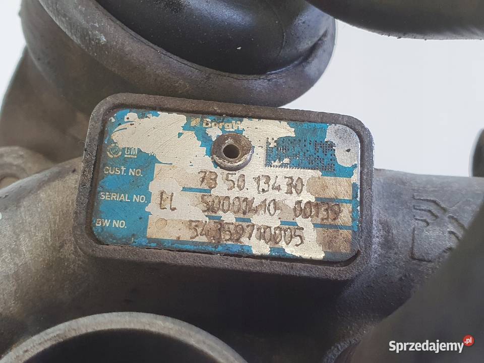 Opel Corsa D 13 CDTI TURBOSPRĘŻARKA 735013430 lubelskie