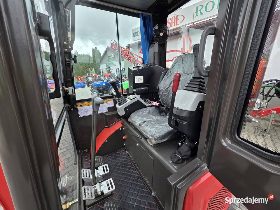 NOWA minikoparka z klimatyzacją silnik KUBOTA Rawa Mazowiecka