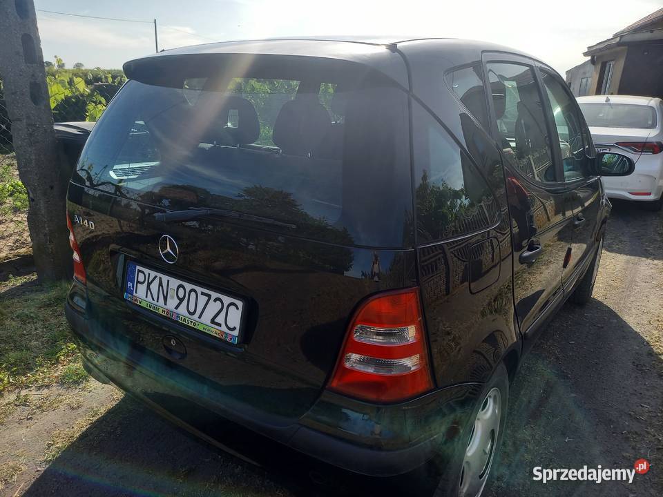 Mercedes A 140 benzyna Hatchback Klasa A Strzelno sprzedam