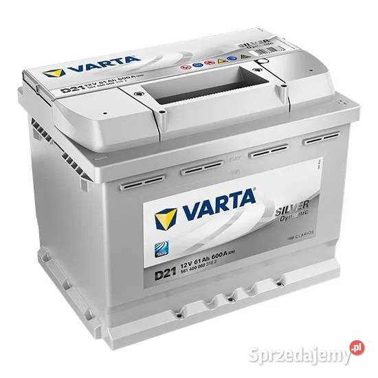 Akumulator VARTA Silver Dynamic D21 61Ah 600A EN Ruda Śląska