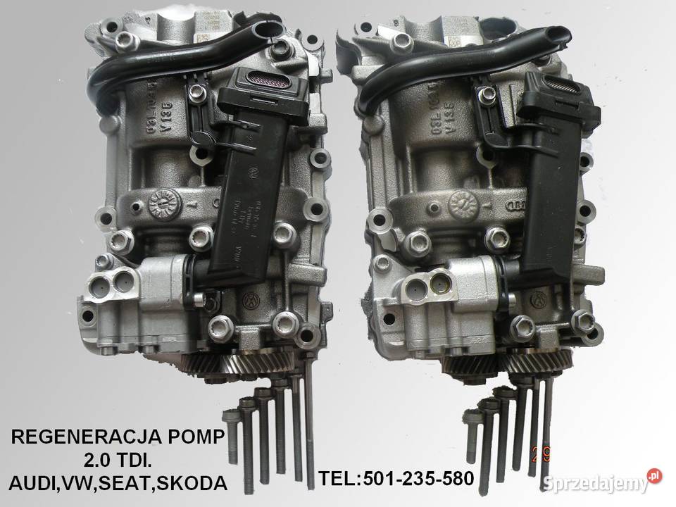 POMPA OLEJU 20 TDI AUDI VW SEAT SKODA pomorskie Warzno