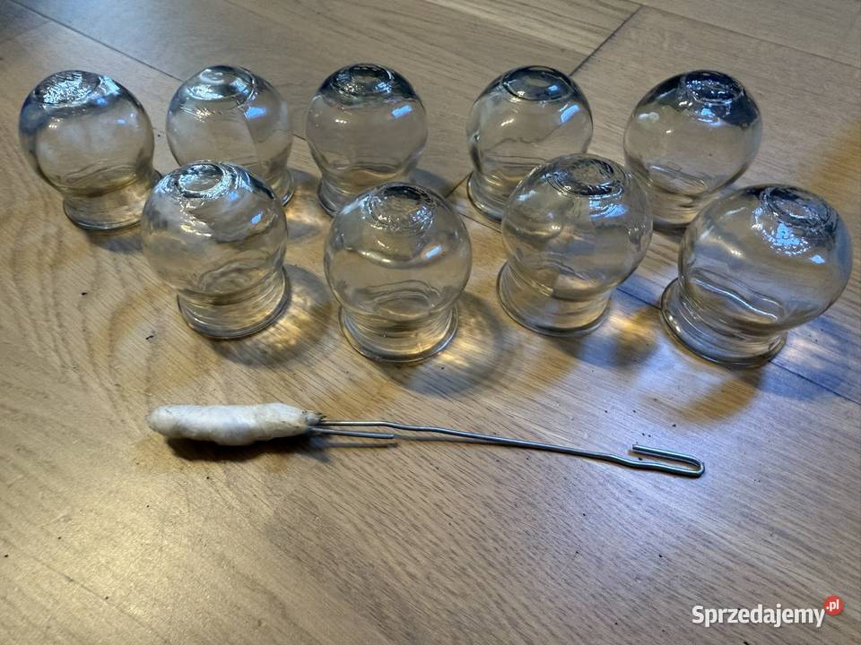 Bańki szklane ogniowe medyczne sprzedam