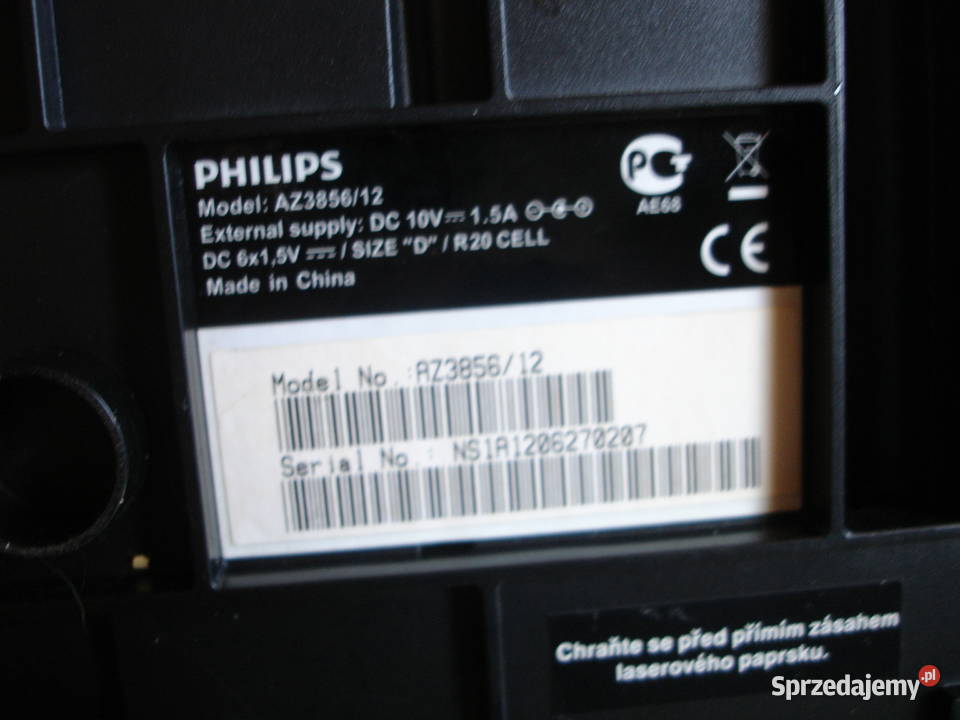 Radiomagnetofon PHILIPS AZ3865 Zielona Góra