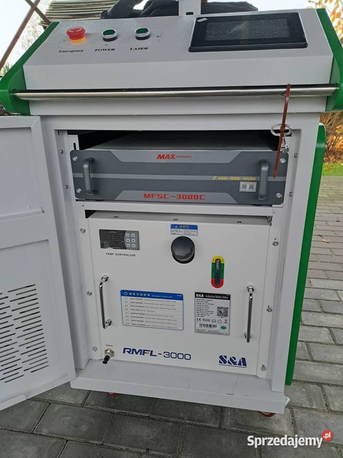 Laser Czyszczący do rdzy MAXCOOL MC3000 3000W Nowogrodziec