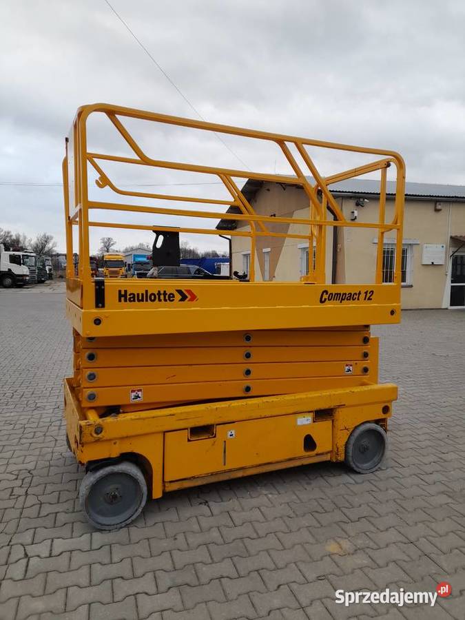 Podnośnik nożycowy Haulotte Compact 12 wys rob Rok produkcji 2016 Dąbrowa Tarnowska