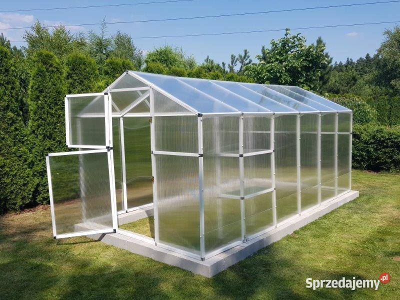 Szklarnia ogrodowa poliwęglan 42m2 211x204x191 Bielsko-Biała sprzedam