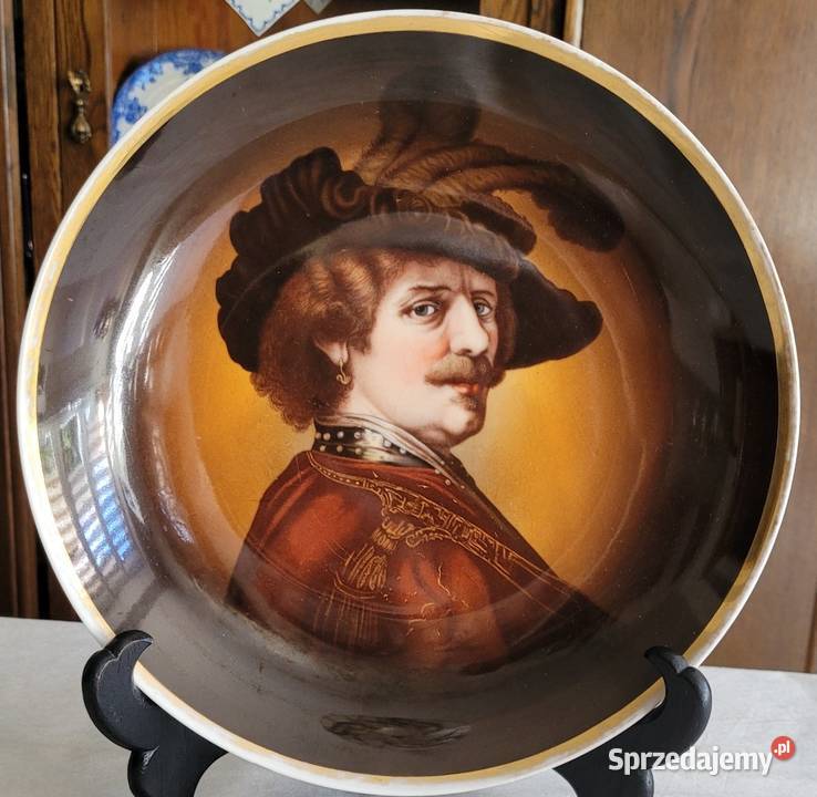 Patera z portretem wg Rembrandta Bawo Dotter sprzedam