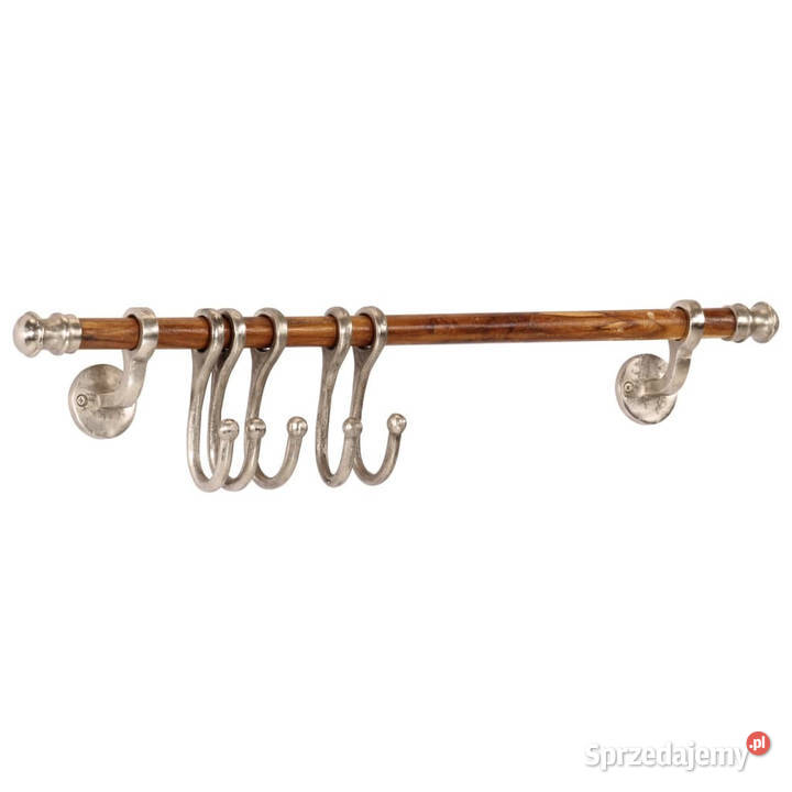 Wieszak ścienny na płaszcze 75x15 aluminium Dom i Ogród Warszawa sprzedam