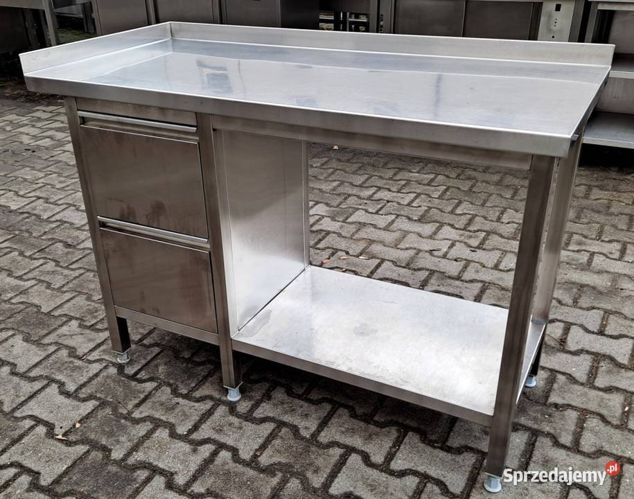 STÓŁ GASTRO Z SZUFLADAMI PÓŁKĄ 1306085 M1364N Nowe Skalmierzyce sprzedam