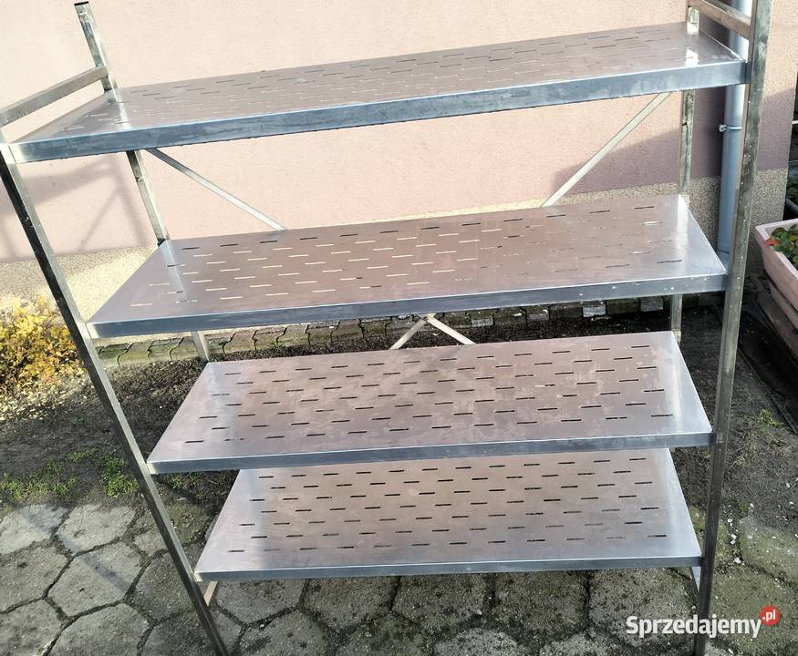 Regał gastronomiczny magazynowy ociekowy