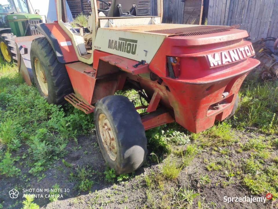 Wózek Widłowy Manitou M430 cp 4x4 Terenowy Mocny Manitou Łobżenica