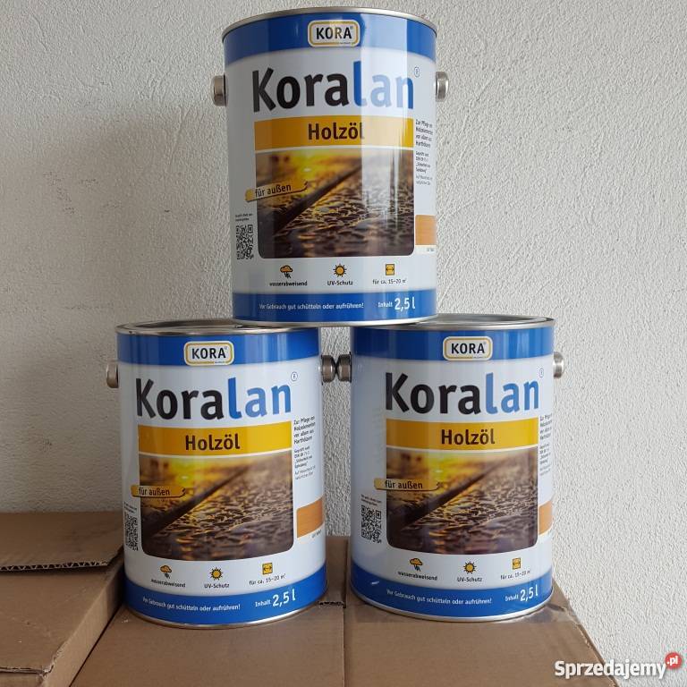 Olej do drewna Koralan Holzl 25l Kęty