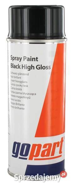 Lakier gopart czarny połysk 400 ml 900504GP Kamionna