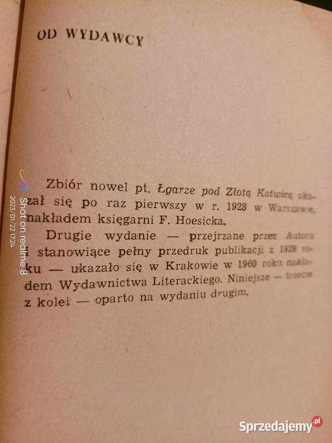 Szaniawski książki Warszawa księgarnia Praga