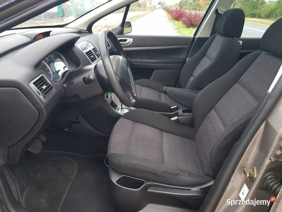 Peugeot 307 SW 16 Benzyna 7 osób Automat ASR (kontrola trakcji) Włocławek sprzedam