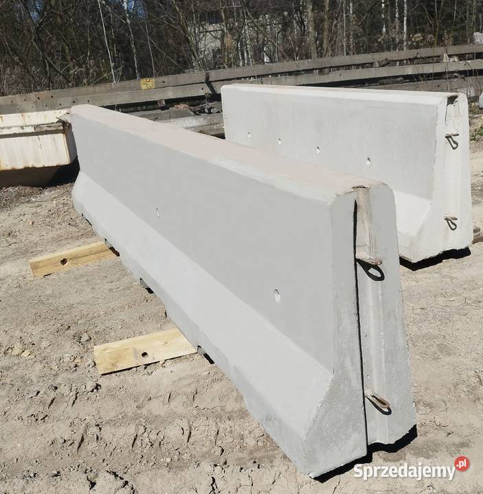 Bariery betonowe drogowe jednostronne 4m Jersey Dąbrowa Górnicza