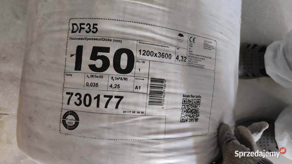 Wełna mineralna Climowool 15 Lambda 0035 sprzedam
