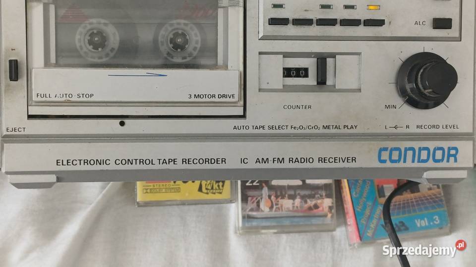 Radiomagnetofon CONDOR UNITRA Elektronika Lubartów