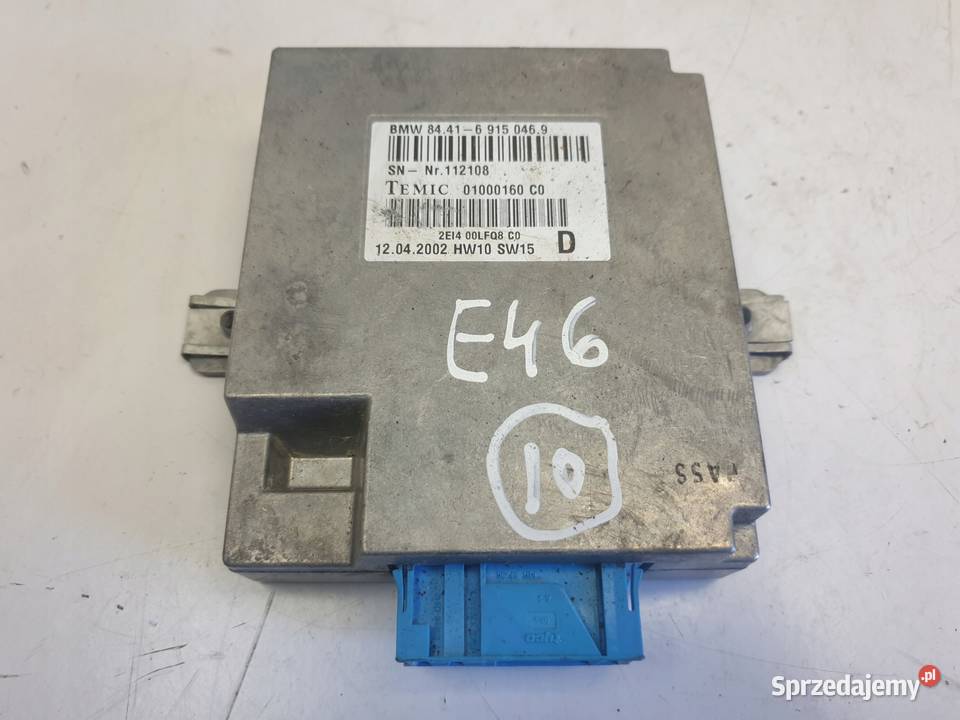 Bmw E46 STEROWNIK SYSTEMU STEROWANIA GŁOSEM Pozostałe Rudka