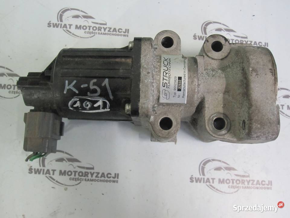 OPEL MERIVA B 17 CDTI 125 zawór EGR 95523829 świętokrzyskie Kielce sprzedam