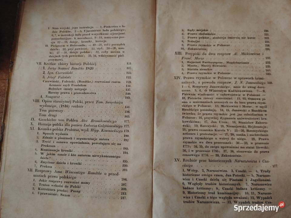 Rozbiory dzieł obejmujące Dzieje J Lelewela Iwno