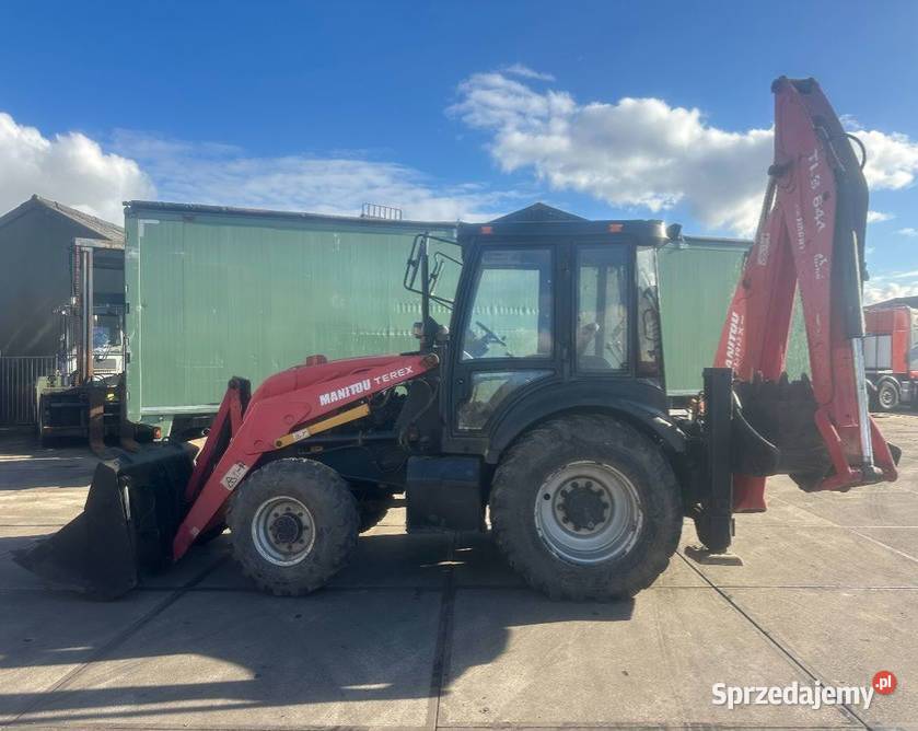 Koparko ladowarka kolowa Manitou Terex tez 2734h Warszawa sprzedam
