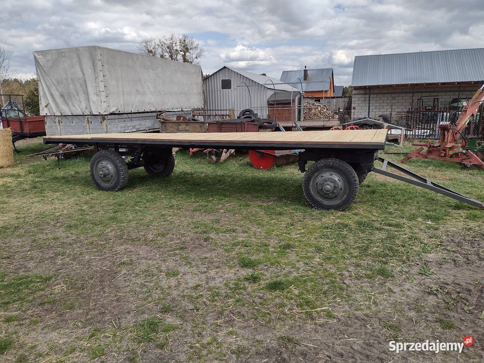 Słoma w belach przyczepa Chorzele