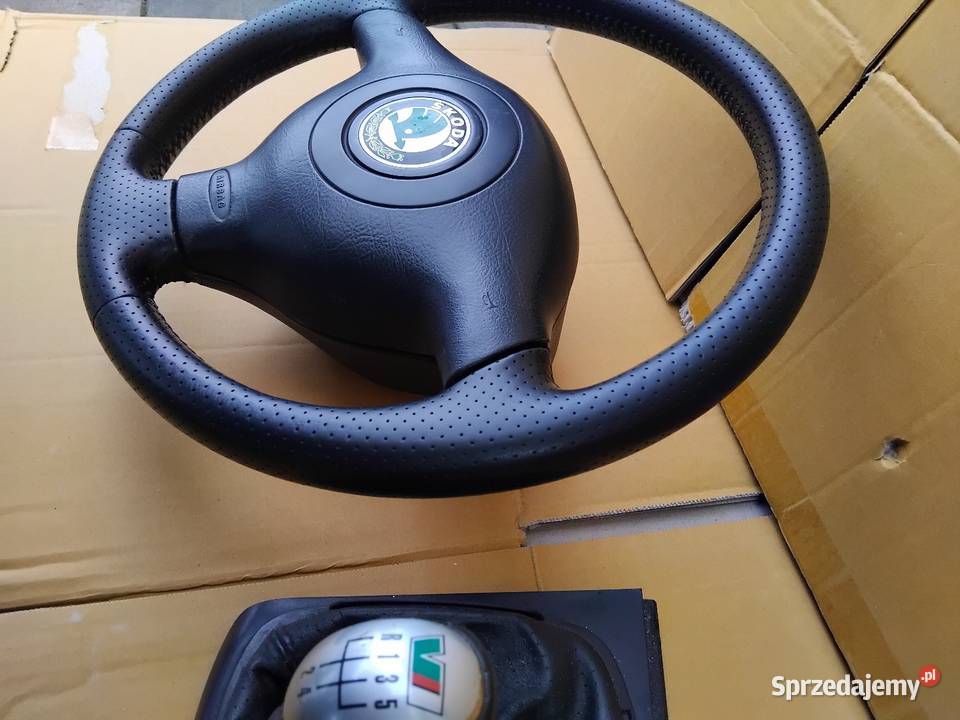 Kierownica gałka mieszek Skoda Octavia 1 Fabia 1 opolskie Grodków