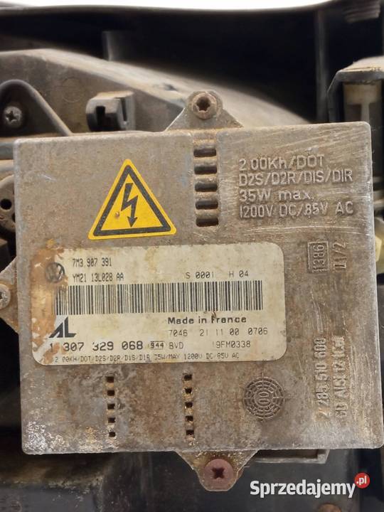 LAMPA PRZÓD LEWA XENON EU 0301183271 Ford Galaxy