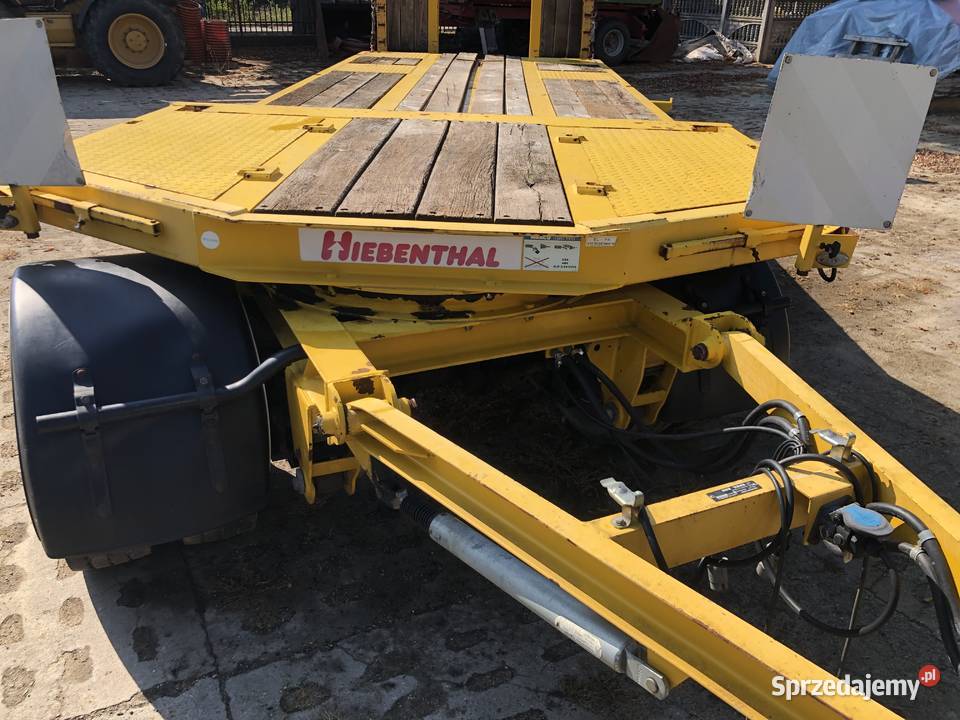 Przyczepa niskopodwozie 24t lawety