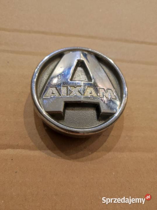 logo emblemat znaczek chromowany Aixam plakietka Kielce