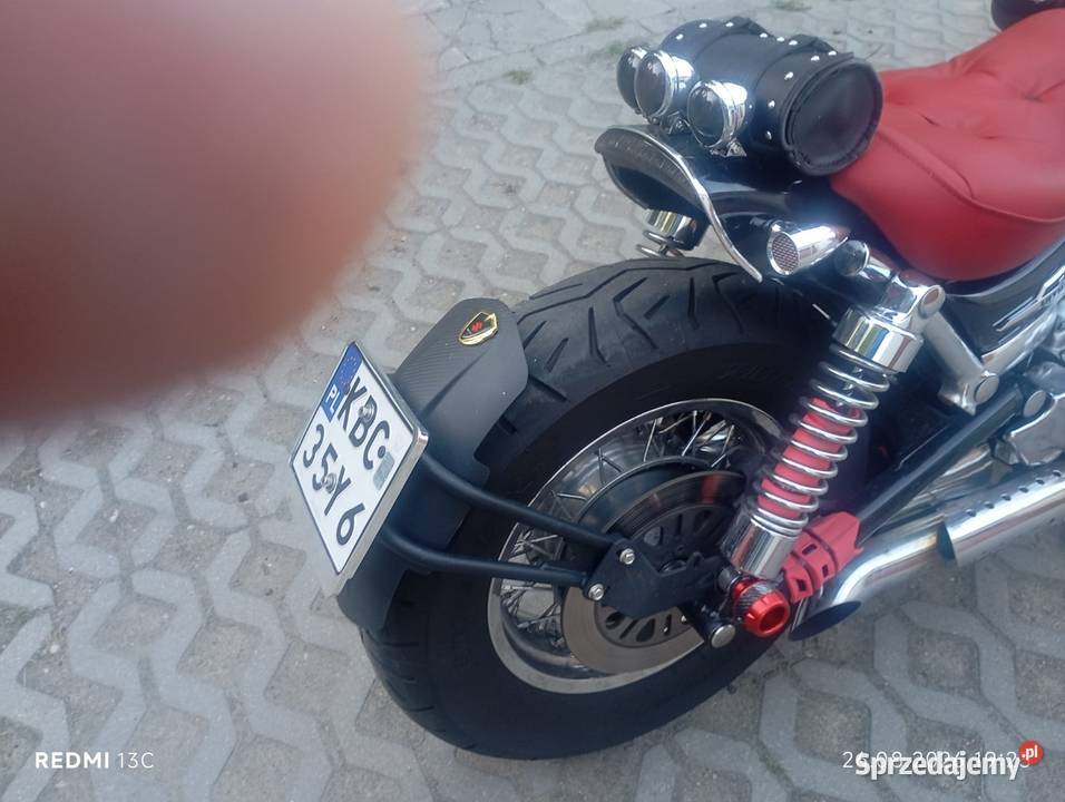 Suzuki VS 1400 Intruder Motocykl 14 przebieg 19 perła zachodniopomorskie Szczecin
