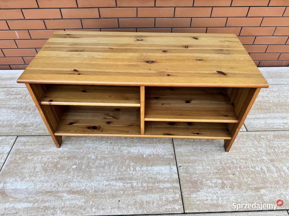 Szafka rtv drewniana pod telewizor na sprzęt Garwolin sprzedam