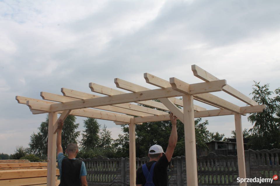 PERGOLA 34m x 34m Altana altanka wiata Łuków