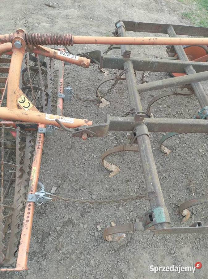 Kultywator z podwójnymi wałkami 18m nieuszkodzony Skierniewice sprzedam