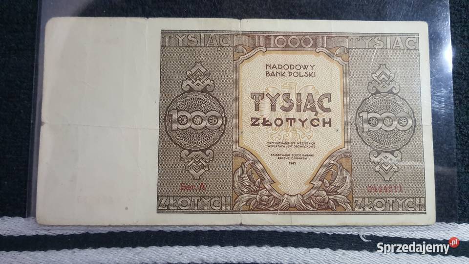 RARYTAS 1000 1945 s A RARYTAS 2 Numizmatyka Warszawa