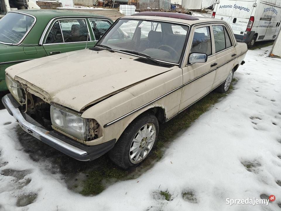 Mercedes w123 beczka 240d 84r karoseria bez mazowieckie Przytyk