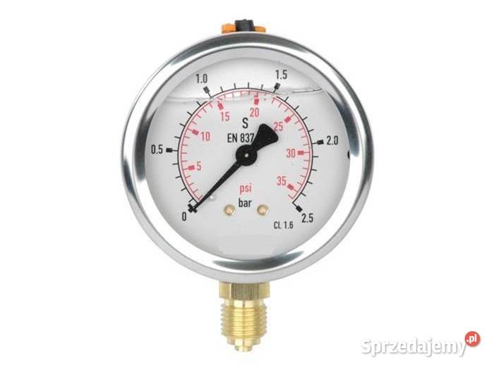 Manometr manometry pomiar przewody złącza Leśnictwo Złotów sprzedam