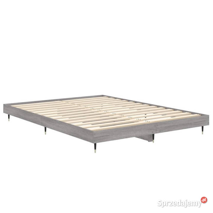 Rama łóżka szary dąb sonoma materiał 138cm sprzedam