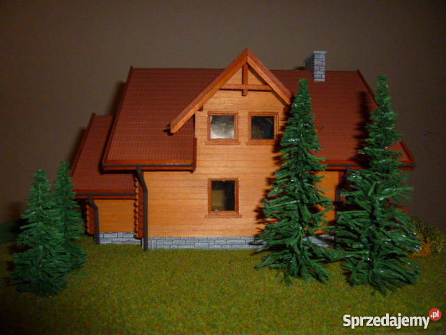 Dom drewniany model małopolskie