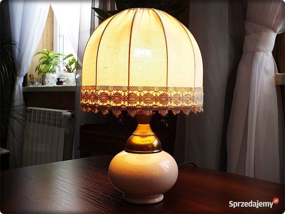 Śliczna Stara Lampka Nocna z lat 60tych Retro lubuskie Żary
