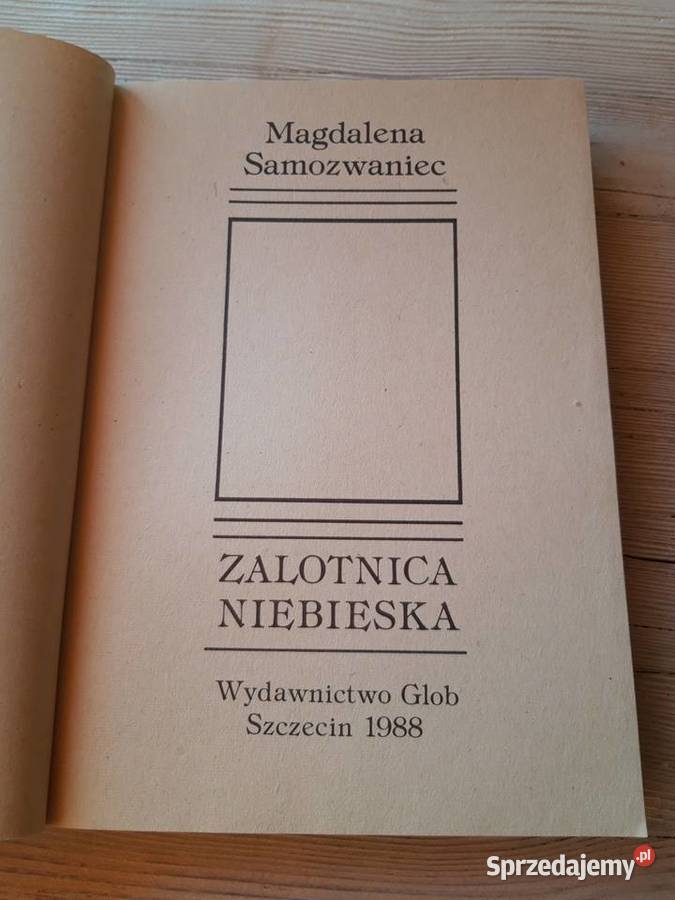 Zalotnica Niebieska Magdalena Samozwaniec GLOB Bielsko-Biała