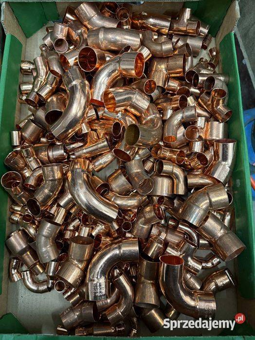 Rury miedziane sztanga 1052 mm kręgi 612 mm Biznes i Przemysł